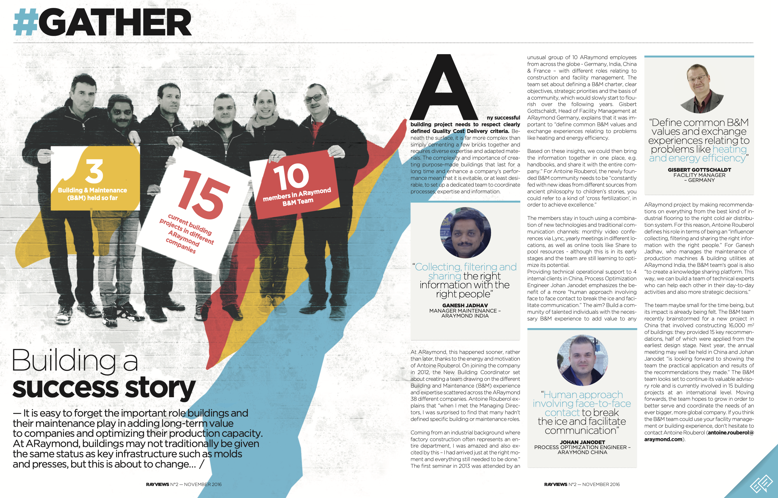 ARaymond Building Print Magazine