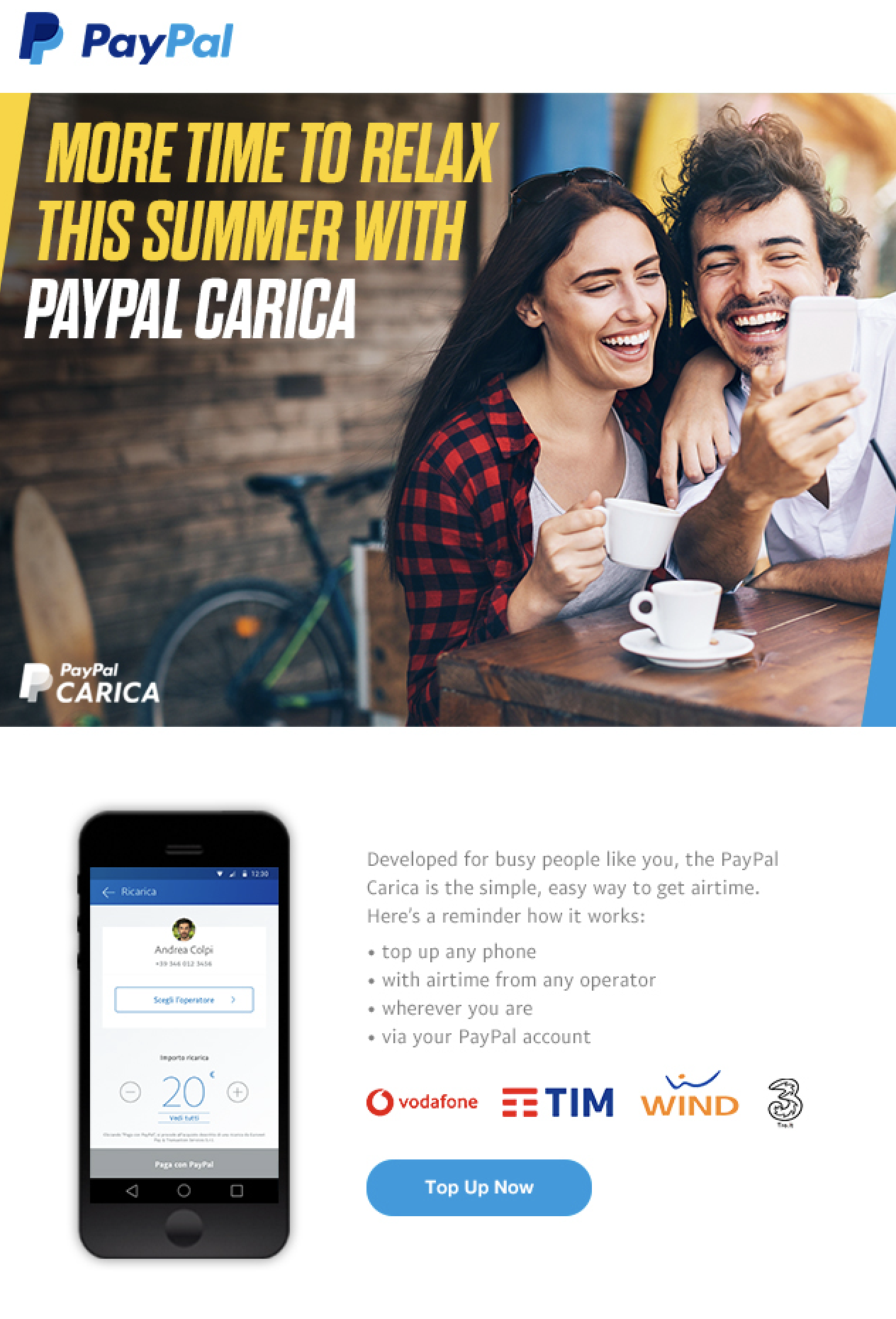 Campagne PayPal